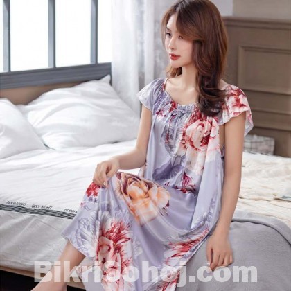 PRINT SOFT WOMAN NIGHTIES FOR WOMAN NIGHTY FASHION STYLE